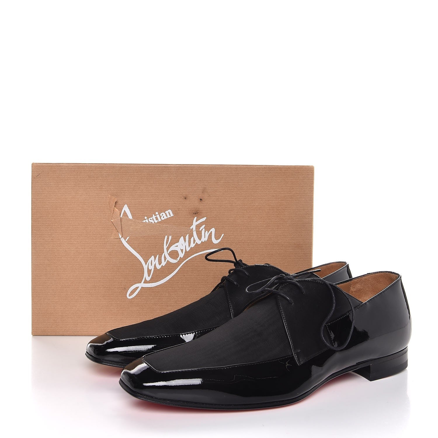 Christian Louboutin Pointeller Suede New Orleans Flat Loafers 45.5 Black 8 of 8