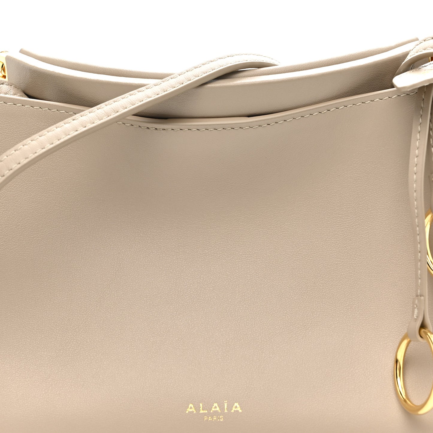 Calfskin Small Le Click Bag Grege
