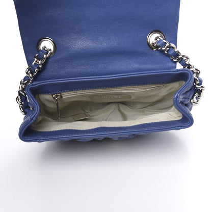 Chanel Washed Lambskin Quilted Mini Chain Around Flap Blue 5 of 15