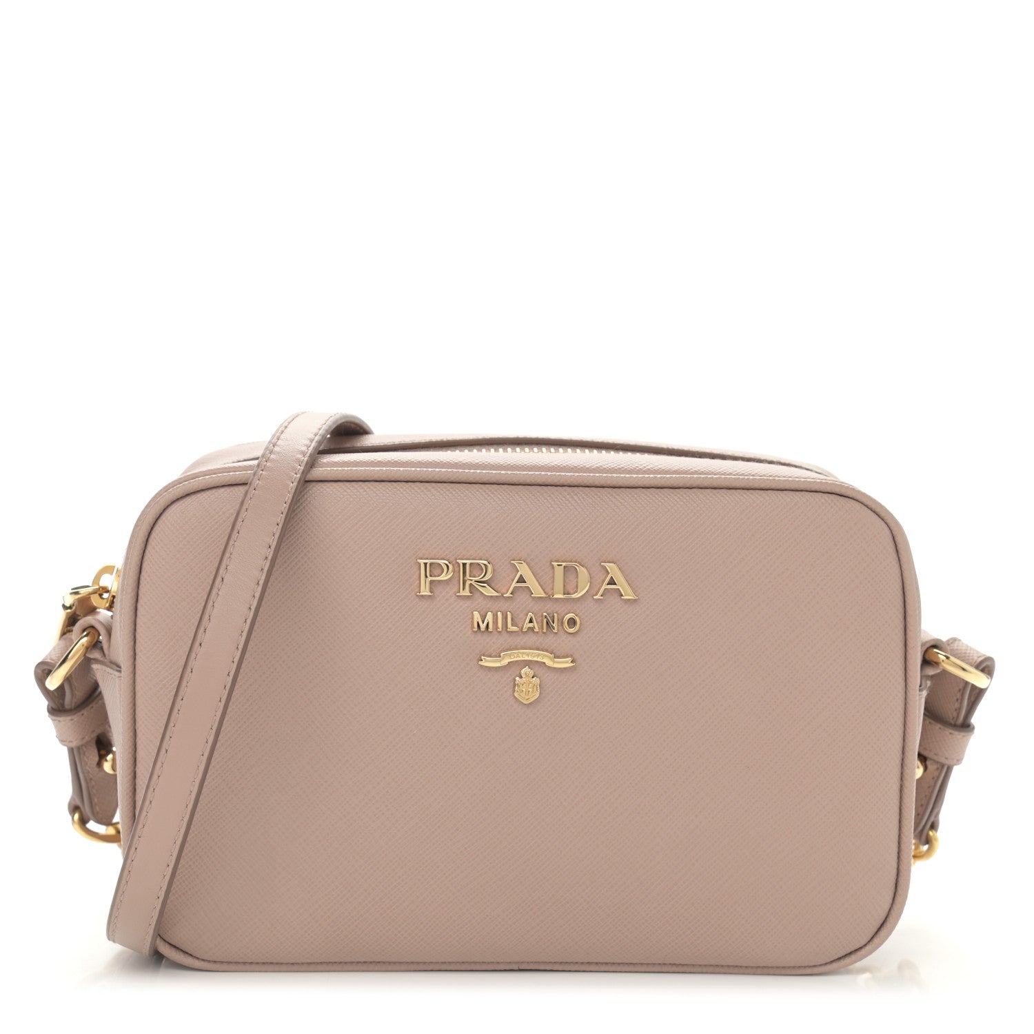 Prada Saffiano Mini Camera Crossbody Cipria 1 of 10