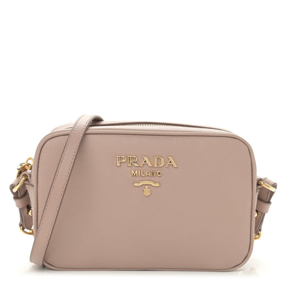 Prada Saffiano Mini Camera Crossbody Cipria 1 of 10