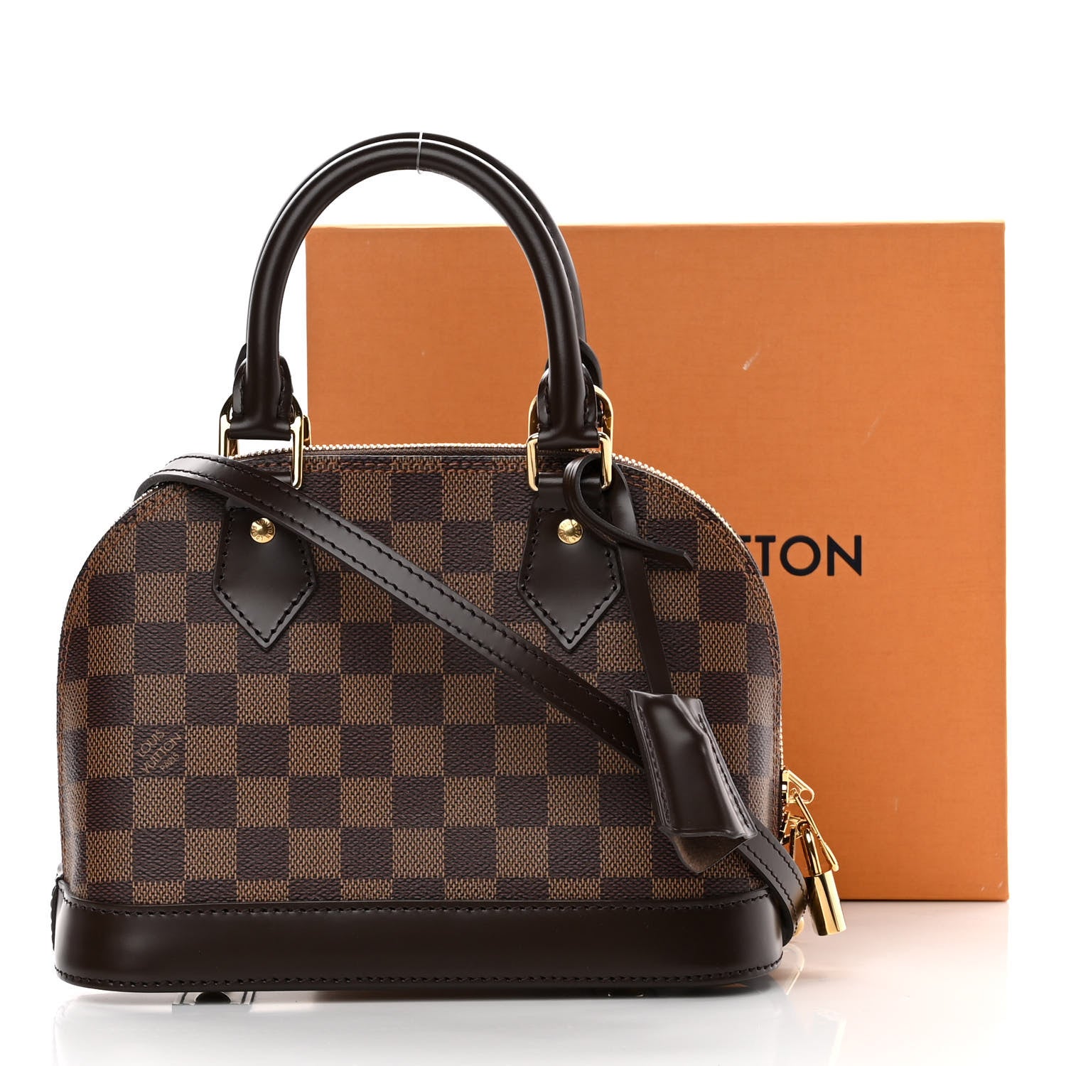 Louis Vuitton Damier Ebene Alma BB 11 of 11
