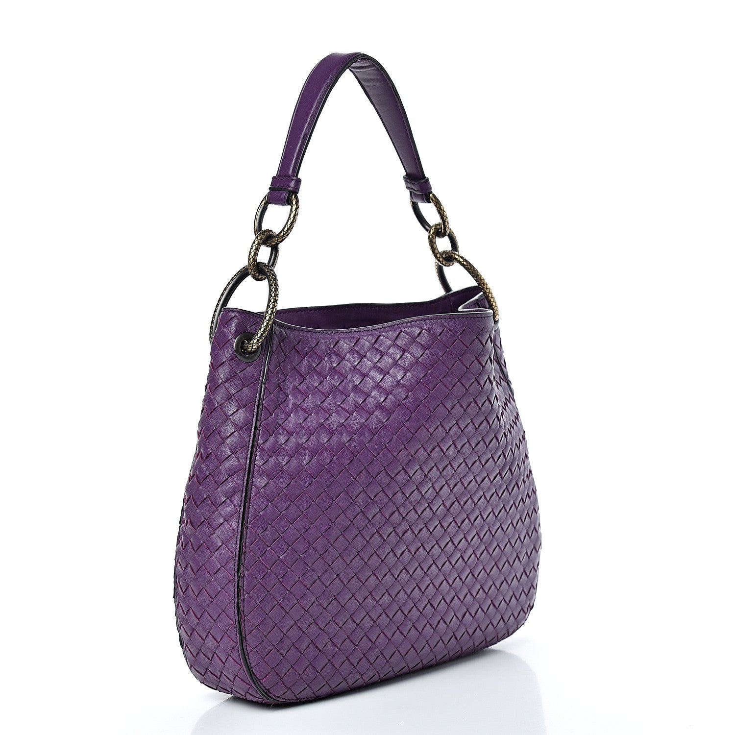 Bottega Veneta Nappa Intrecciato Small Loop Monalisa 2 of 17