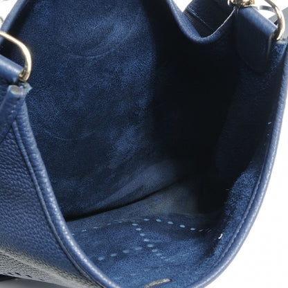 Hermes Taurillon Clemence Evelyne PM III Bleu Abysse 8 of 8