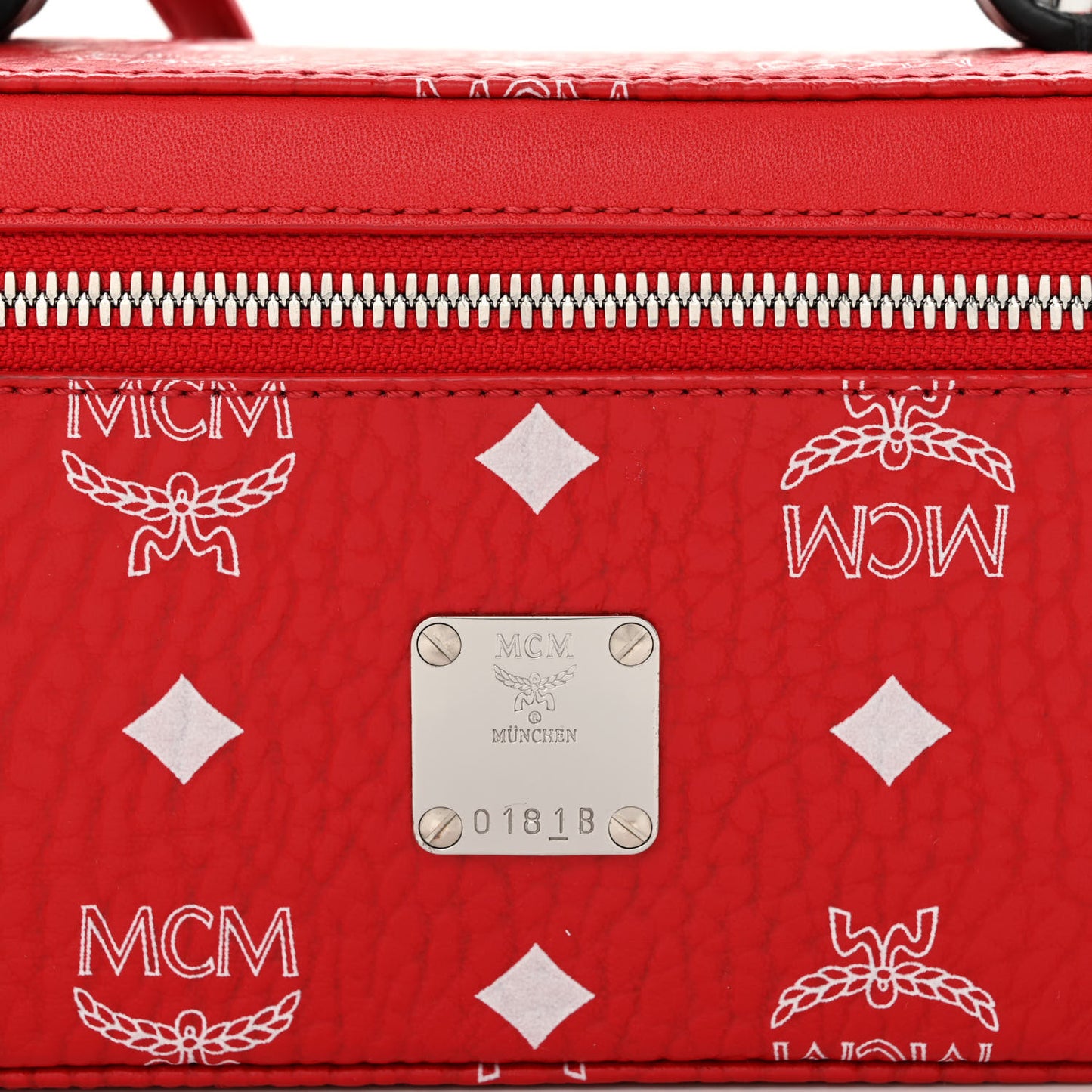 Visetos Rockstar Vanity Case Viva Red White