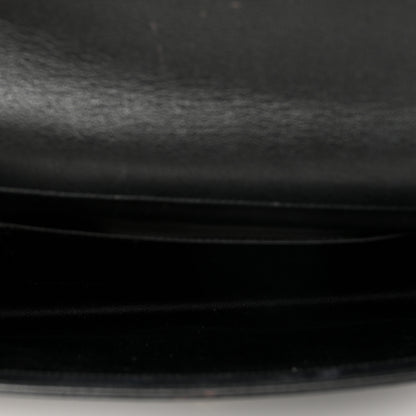 Saint Laurent Calfskin Monogram Large Belle De Jour Clutch Black 5 of 7