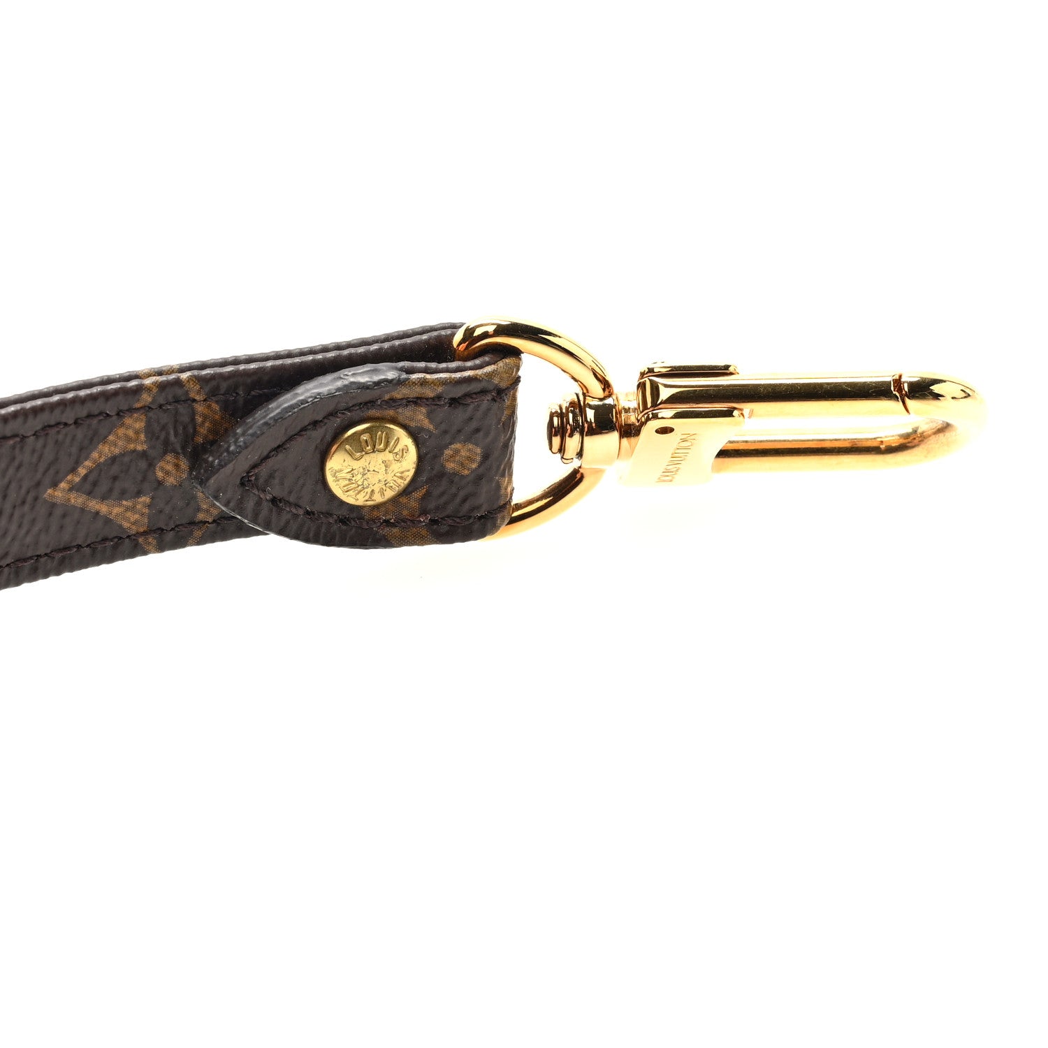 Louis Vuitton Monogram 16mm Adjustable Shoulder Strap 3 of 4