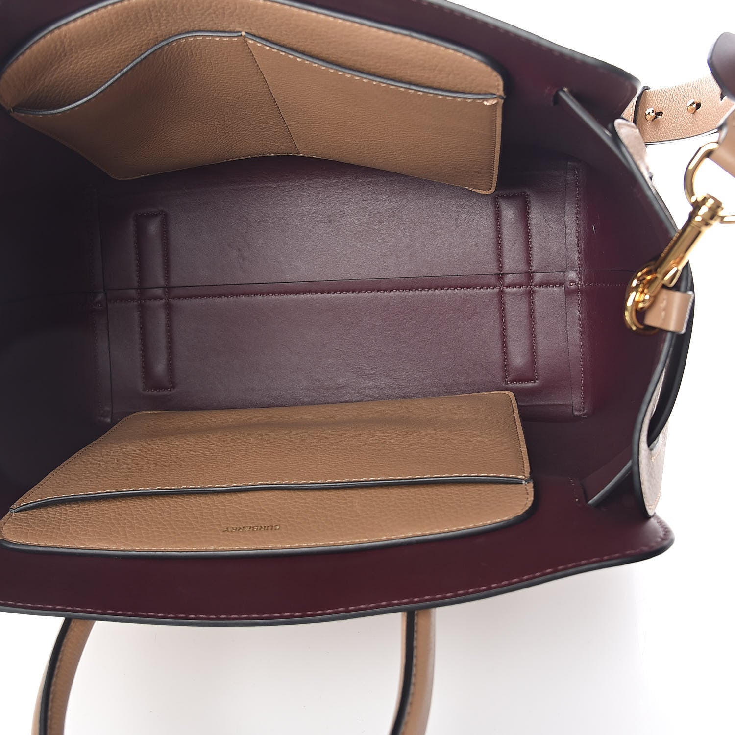 Burberry Soft Grain Calfskin Medium Belt Bag Camel 5 of 9