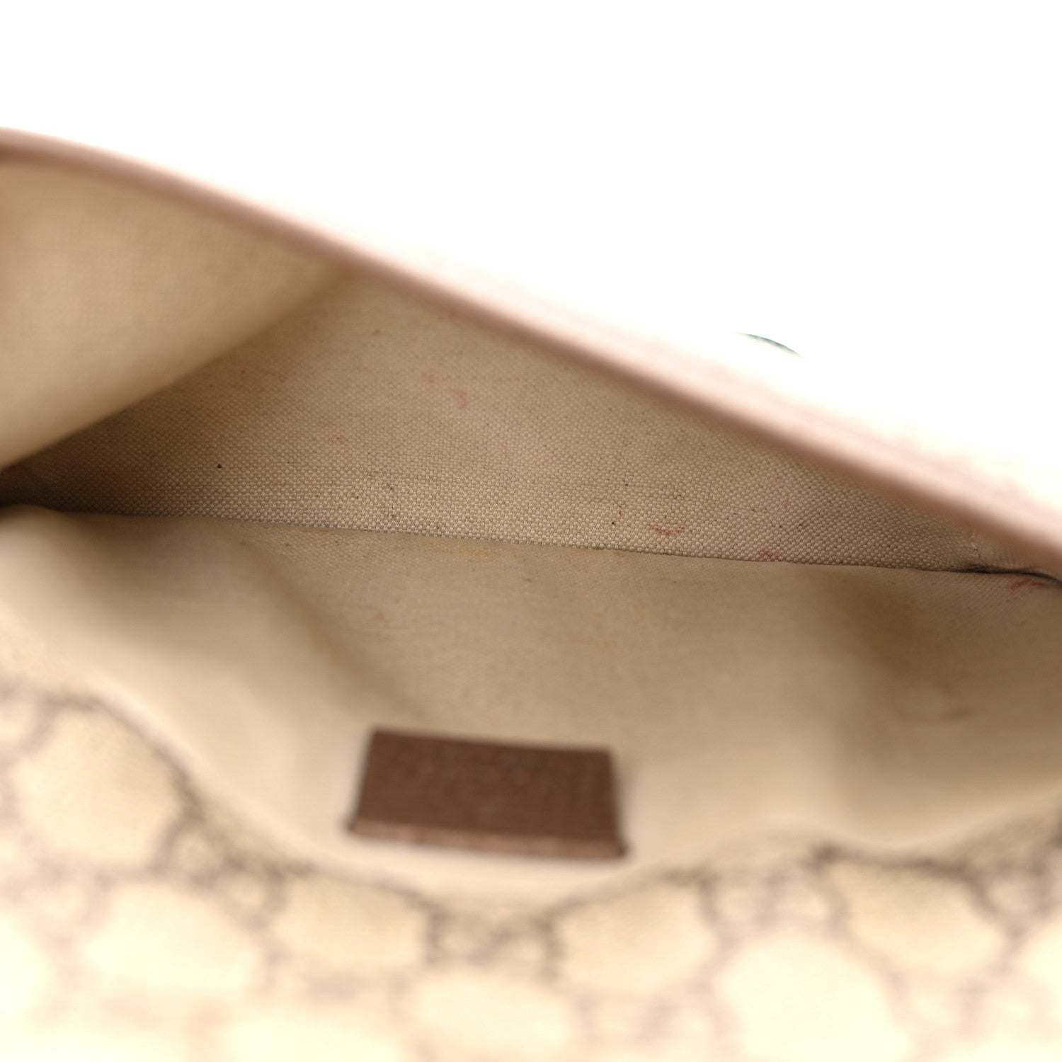 Gucci GG Supreme Monogram Neo Vintage Web Belt Bag Brown 5 of 11