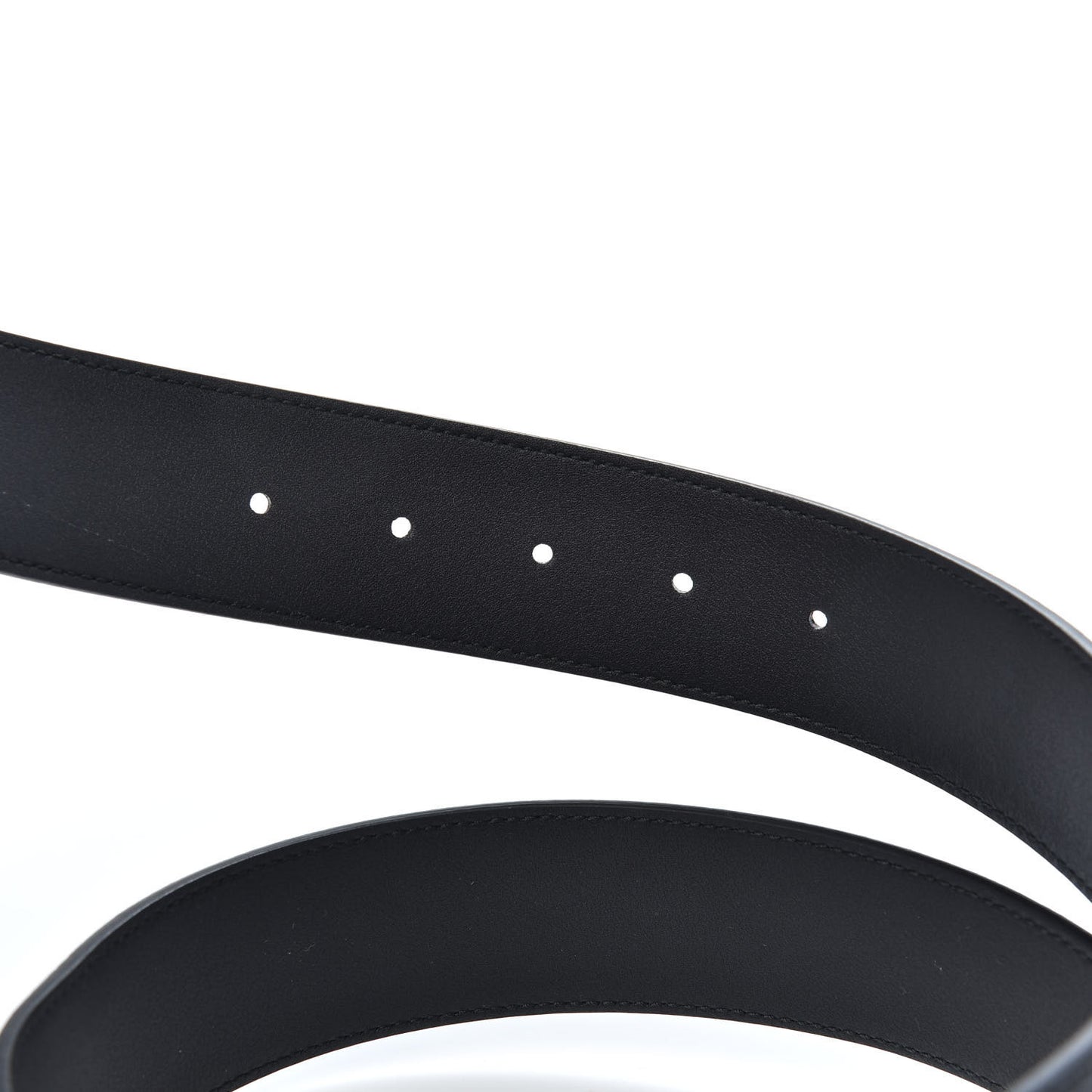 Textured Calfskin Double G 40mm Belt 90 36 Black