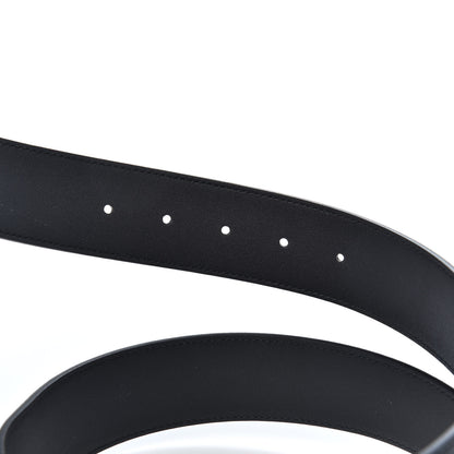 Gucci Textured Calfskin Double G 40mm Belt 90 36 Black 3 of 4