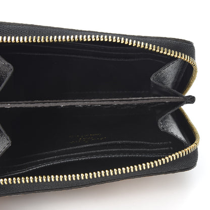 Louis Vuitton Monogram Giant Jungle Zippy Coin Purse Black 4 of 9