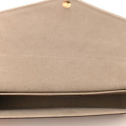 Louis Vuitton Epi Felicie Pochette Chain Wallet Galet 6 of 9