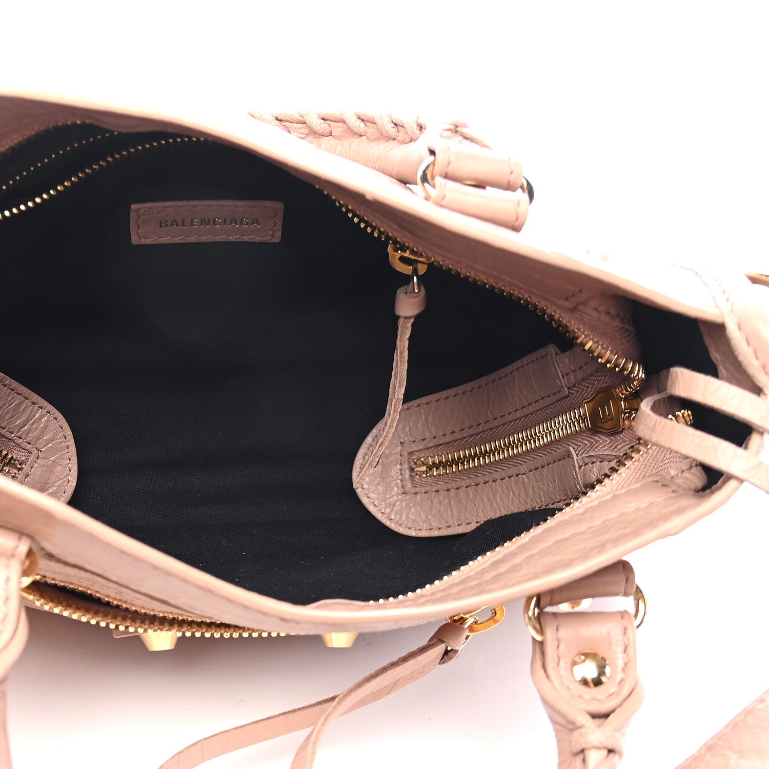 Balenciaga Agneau Classic Gold Hardware Mini City Rose Des Sables 5 of 10