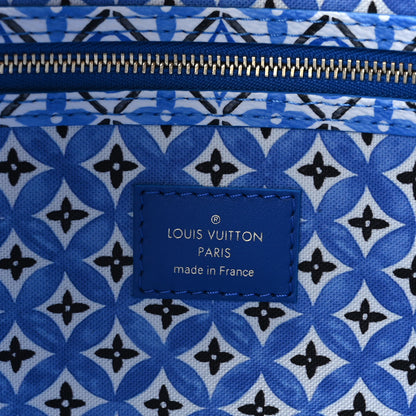 Louis Vuitton Monogram Giant By The Pool 2.0 Neverfull MM Blue 7 of 9