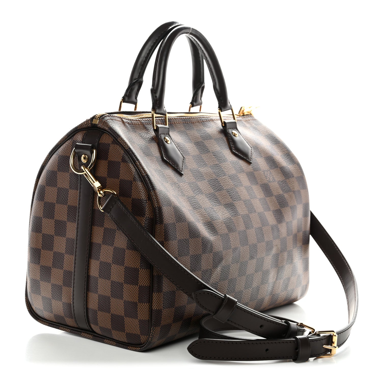 Louis Vuitton Damier Ebene Speedy Bandouliere 30 2 of 8