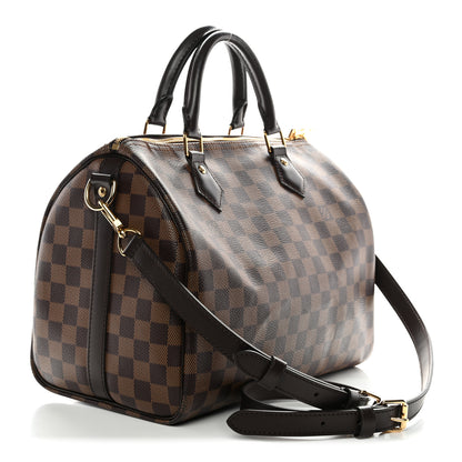 Louis Vuitton Damier Ebene Speedy Bandouliere 30 2 of 8