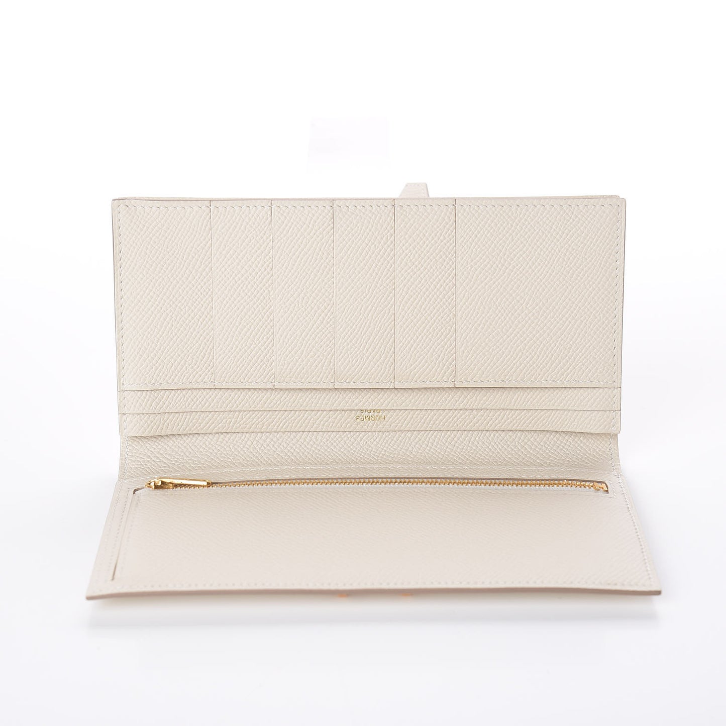 Epsom Bearn Gusset Wallet Craie