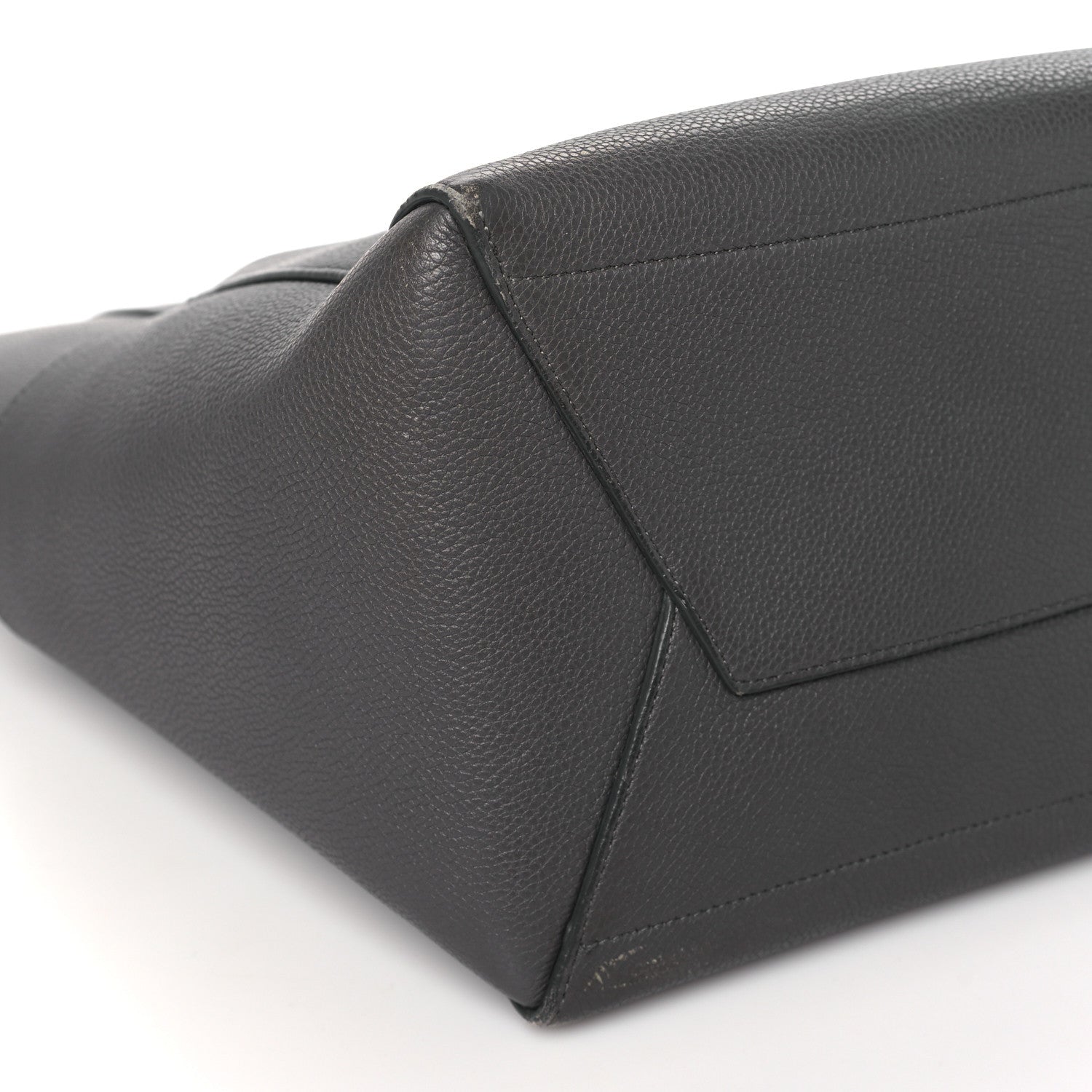 Celine Soft Grained Calfskin Sangle Bucket Bag Taupe 7 of 10