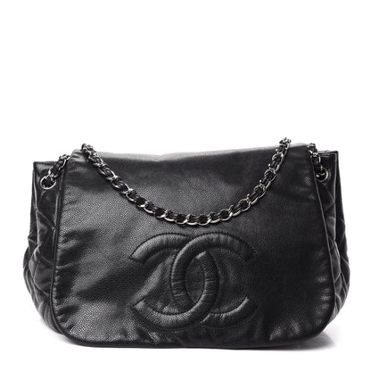 Chanel Caviar Timeless CC Accordion Flap Black 1 of 10