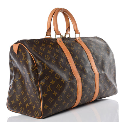 Louis Vuitton Monogram Keepall 45 2 of 17