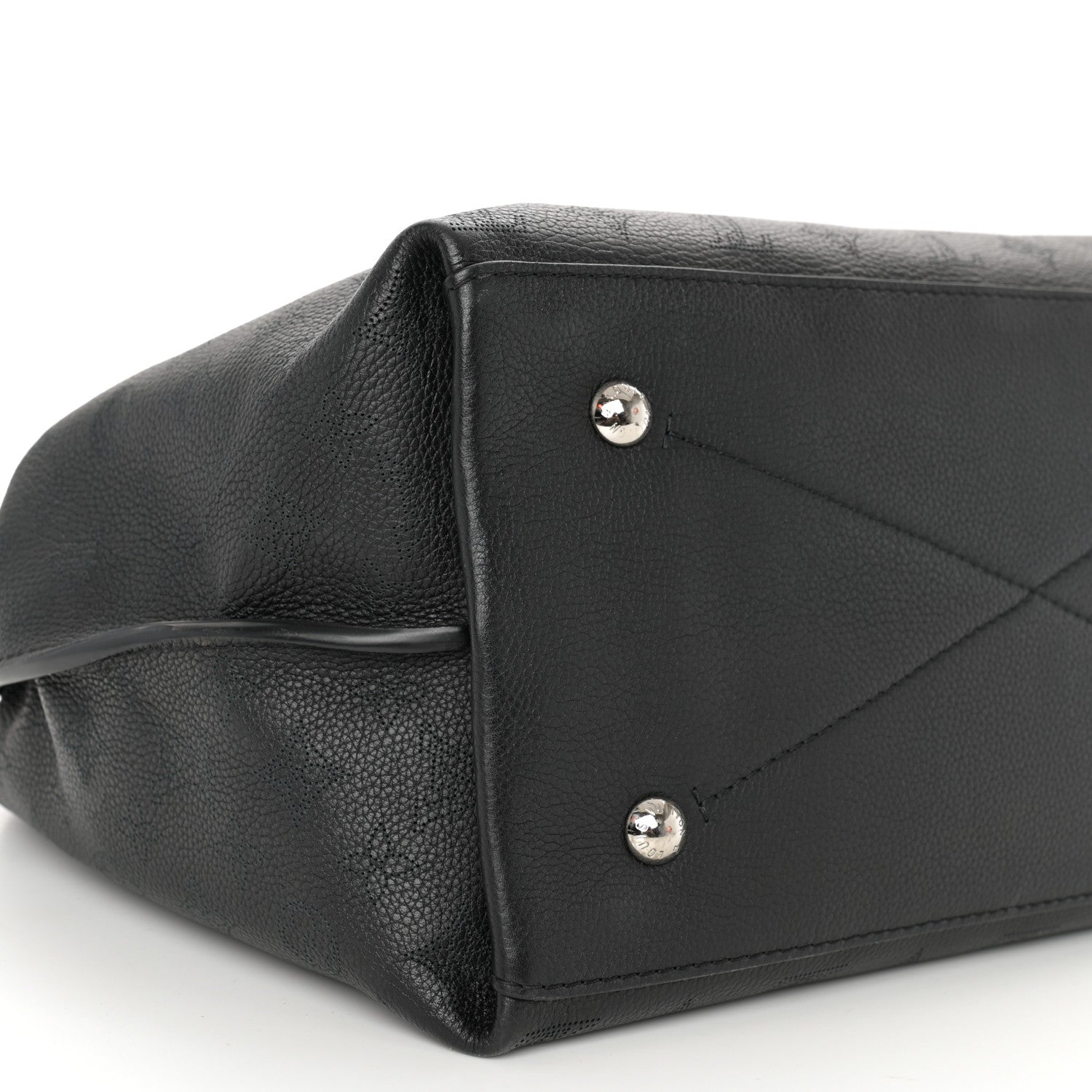 Louis Vuitton Mahina Carmel Hobo Black 8 of 10