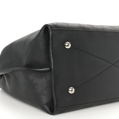 Louis Vuitton Mahina Carmel Hobo Black 8 of 10