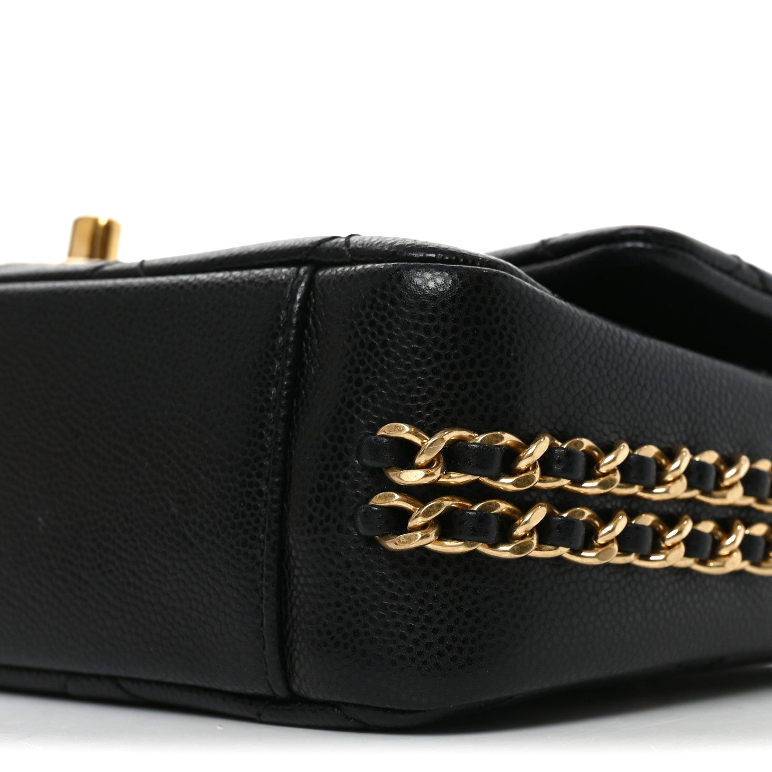 Chanel Caviar Quilted Mini CC You Flap Black 10 of 10