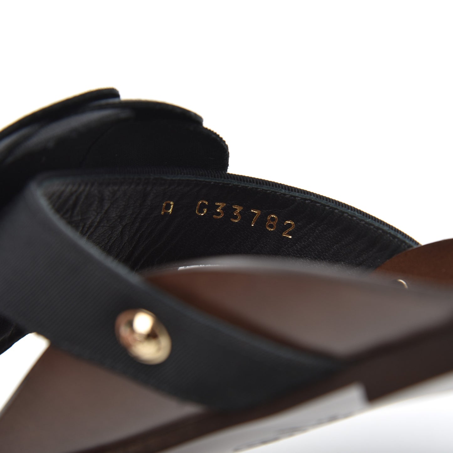 Grosgrain Camellia Thong Sandals 37 Black