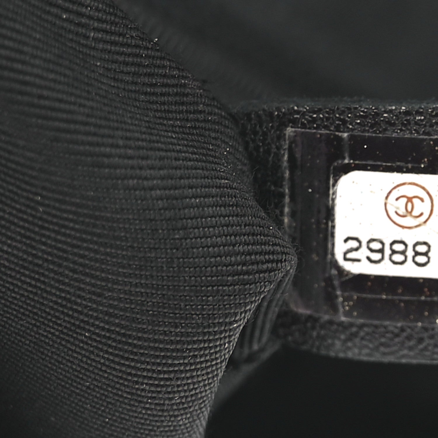 Chanel Calfskin Chain 20s Signe Waist Bag Black 7 of 10
