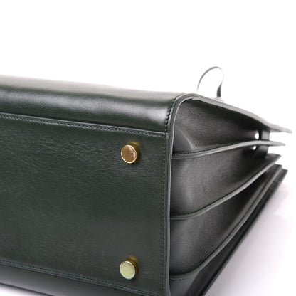Saint Laurent Calfskin Small Sac De Jour Dark Green 8 of 10