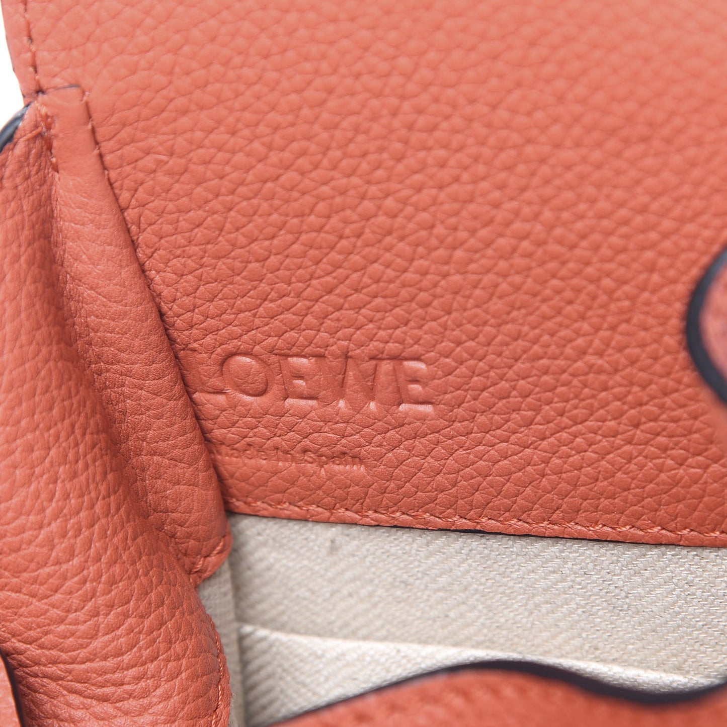 Calfskin Mini Hammock Shoulder Bag Coral