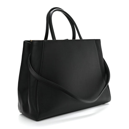 Fendi Vitello Elite Regular 2Jours Tote Black 3 of 10