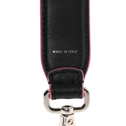 Fendi Vitello Dolce Plexiglass Studded Mini Strap You Black Multicolor 4 of 4