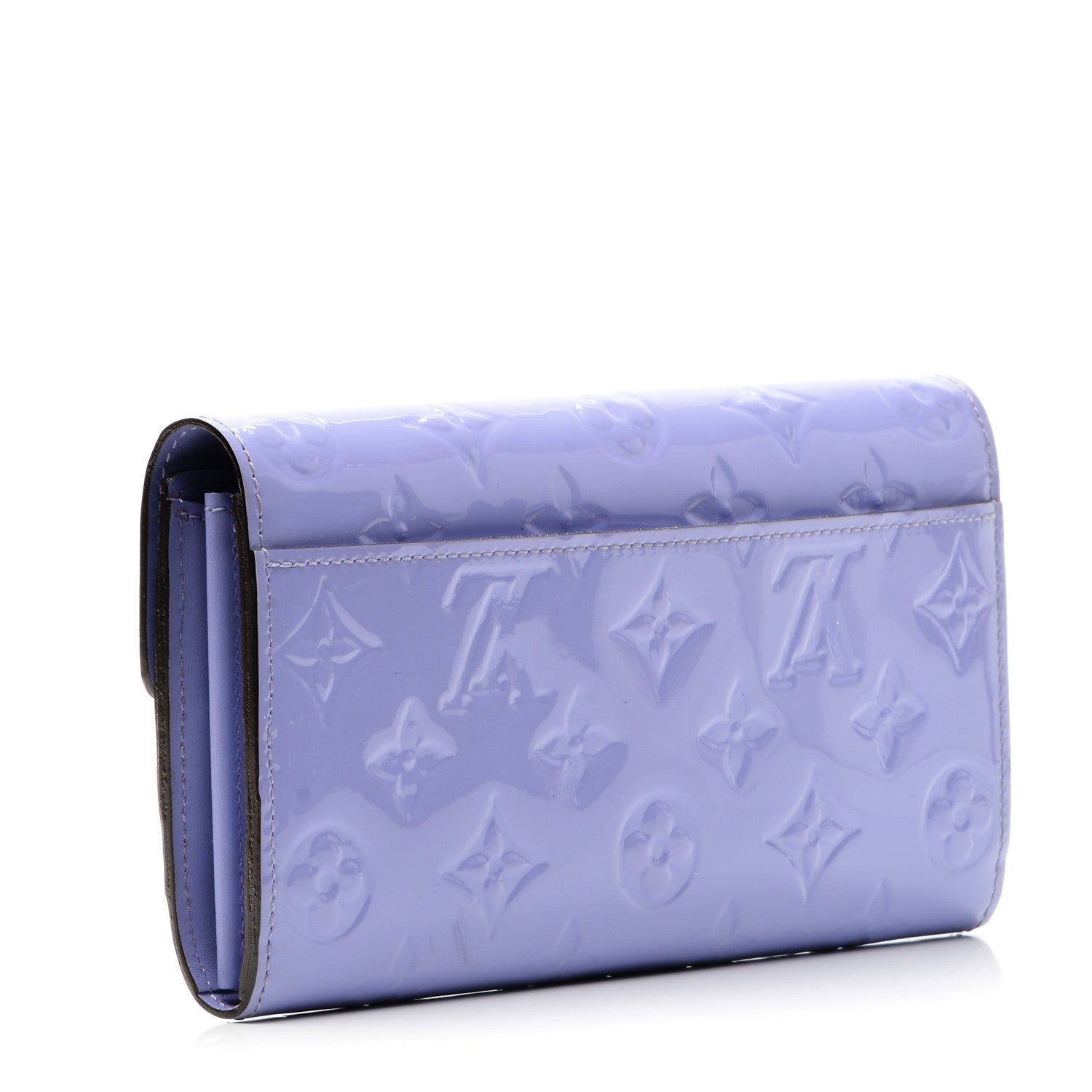 Louis Vuitton Vernis Sarah Wallet NM Lilac 3 of 6