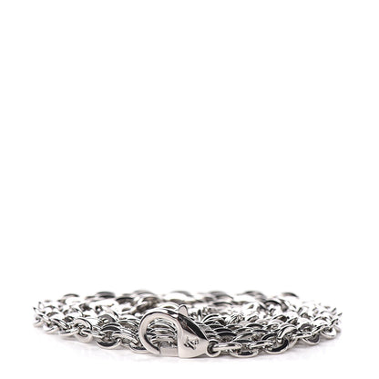 Louis Vuitton Felicie Chain Long Shoulder Strap Silver 1 of 4