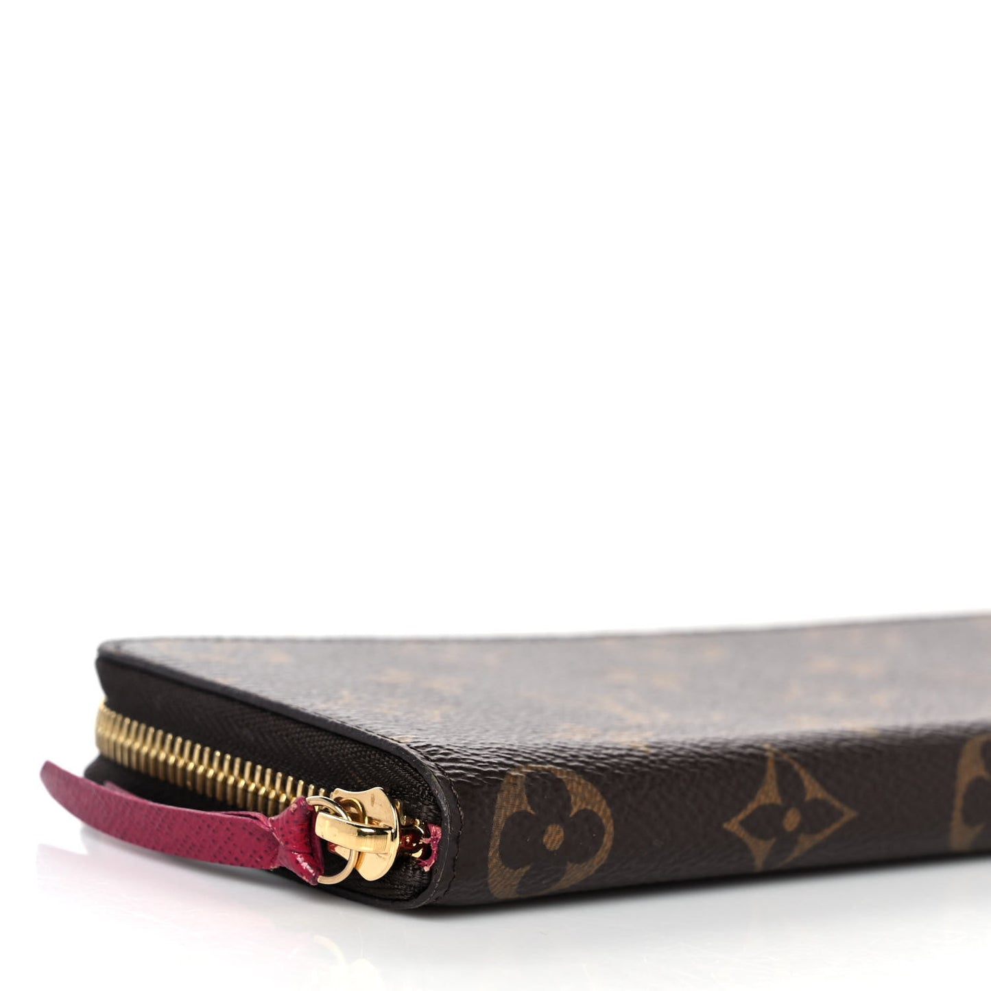 Monogram Clemence Wallet Fuchsia