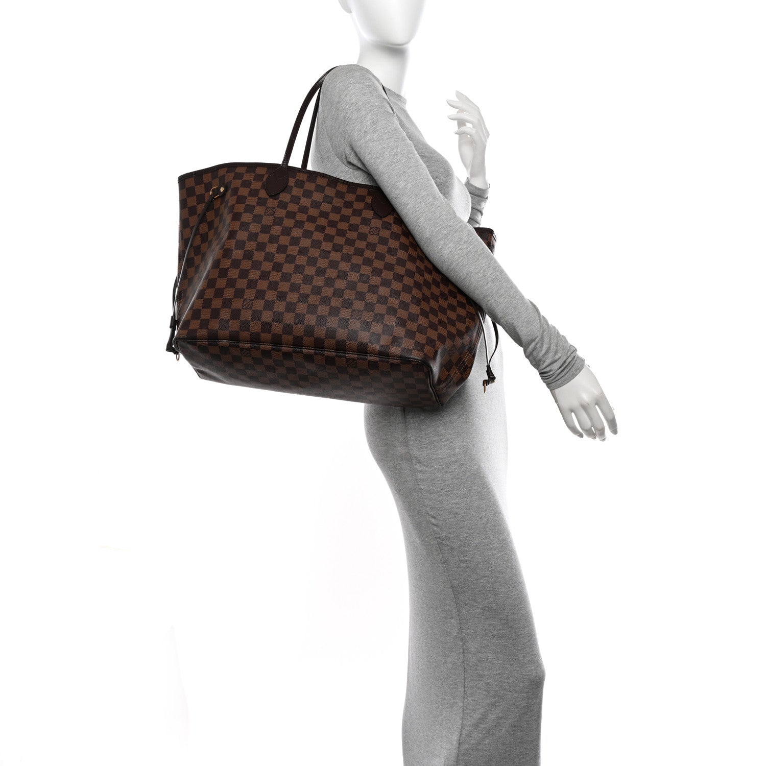 Louis Vuitton Damier Ebene Neo Neverfull GM 2 of 15