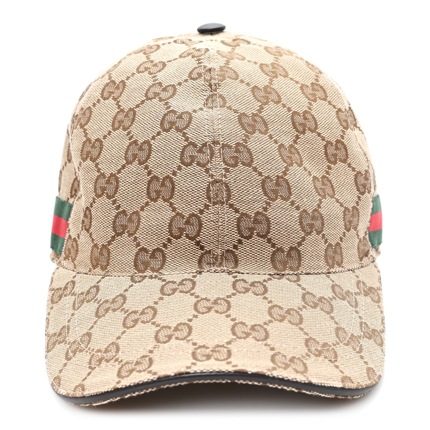 Gucci Monogram Web Baseball Hat M Beige Cocoa 3 of 10