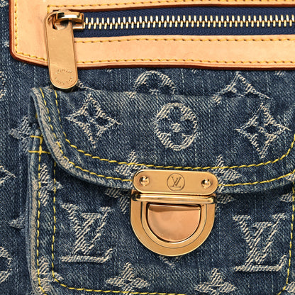 Louis Vuitton Monogram Denim Neo Speedy Blue 8 of 15