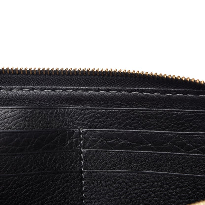 Chloe Grained Calfskin Marcie Long Zip Around Wallet Black 8 of 12