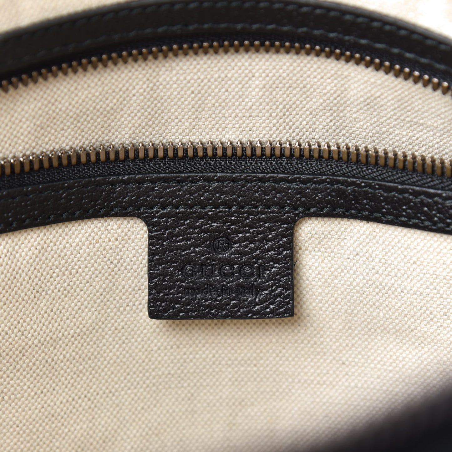 Velvet GG Monogram Textured Calfskin Web Medium Duffle Bag Blue Beige Black