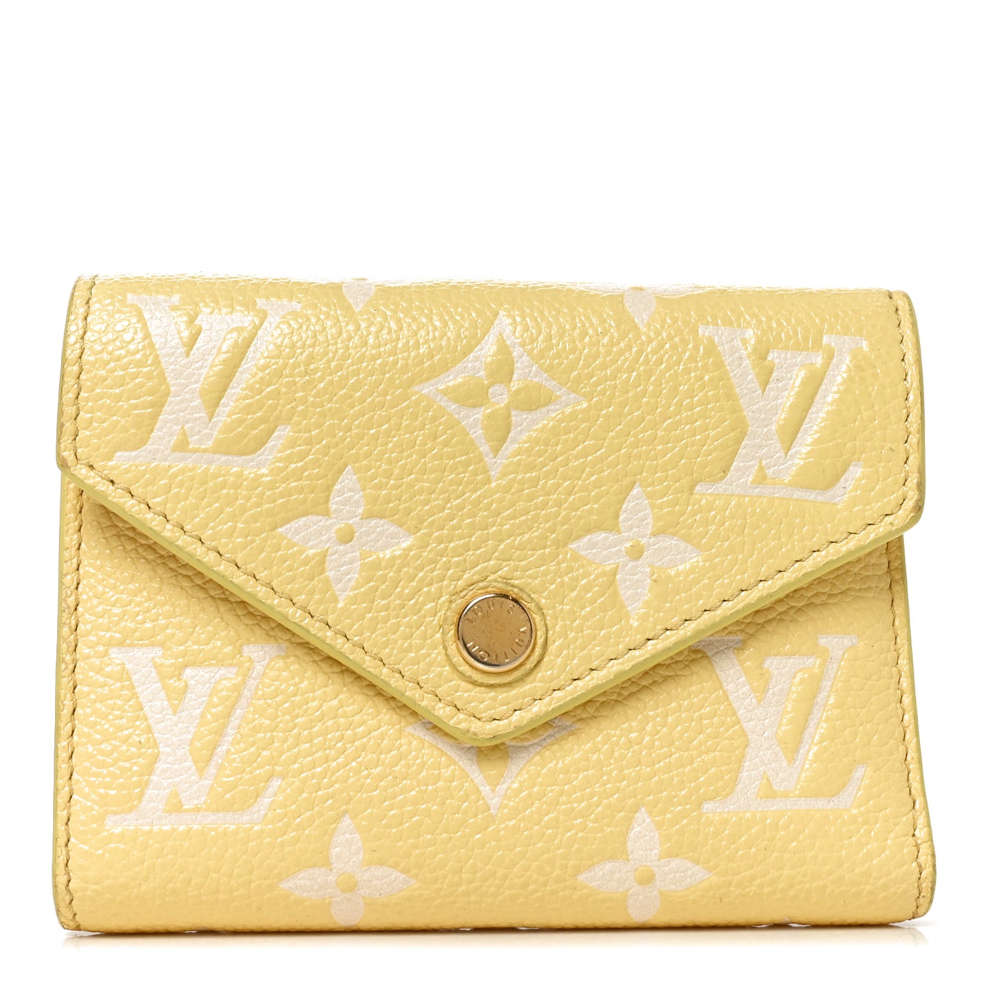 Empreinte Monogram Victorine Wallet Lemon Curd