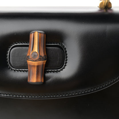 Gucci Calfskin Plexiglass Medium Classic 2 Top Handle Bag Black 14 of 14