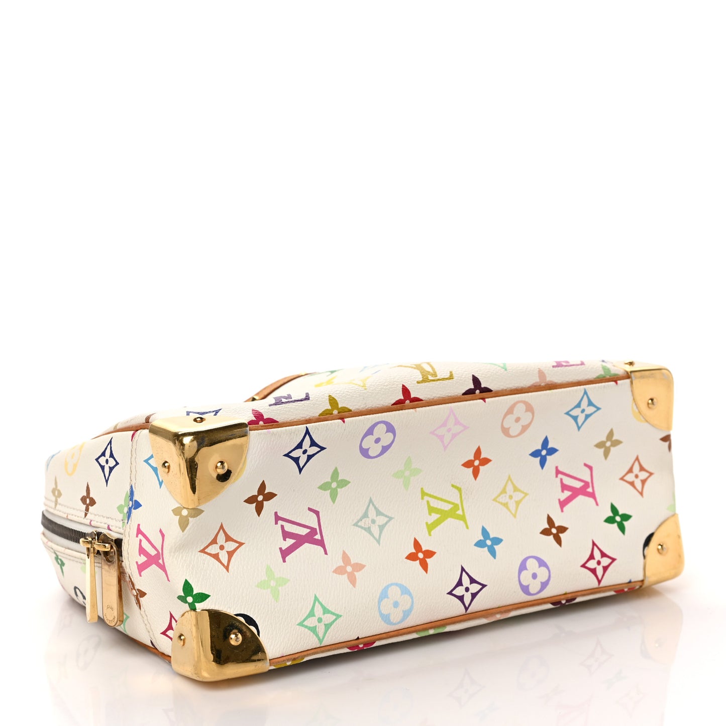 Monogram Multicolor Trouville White