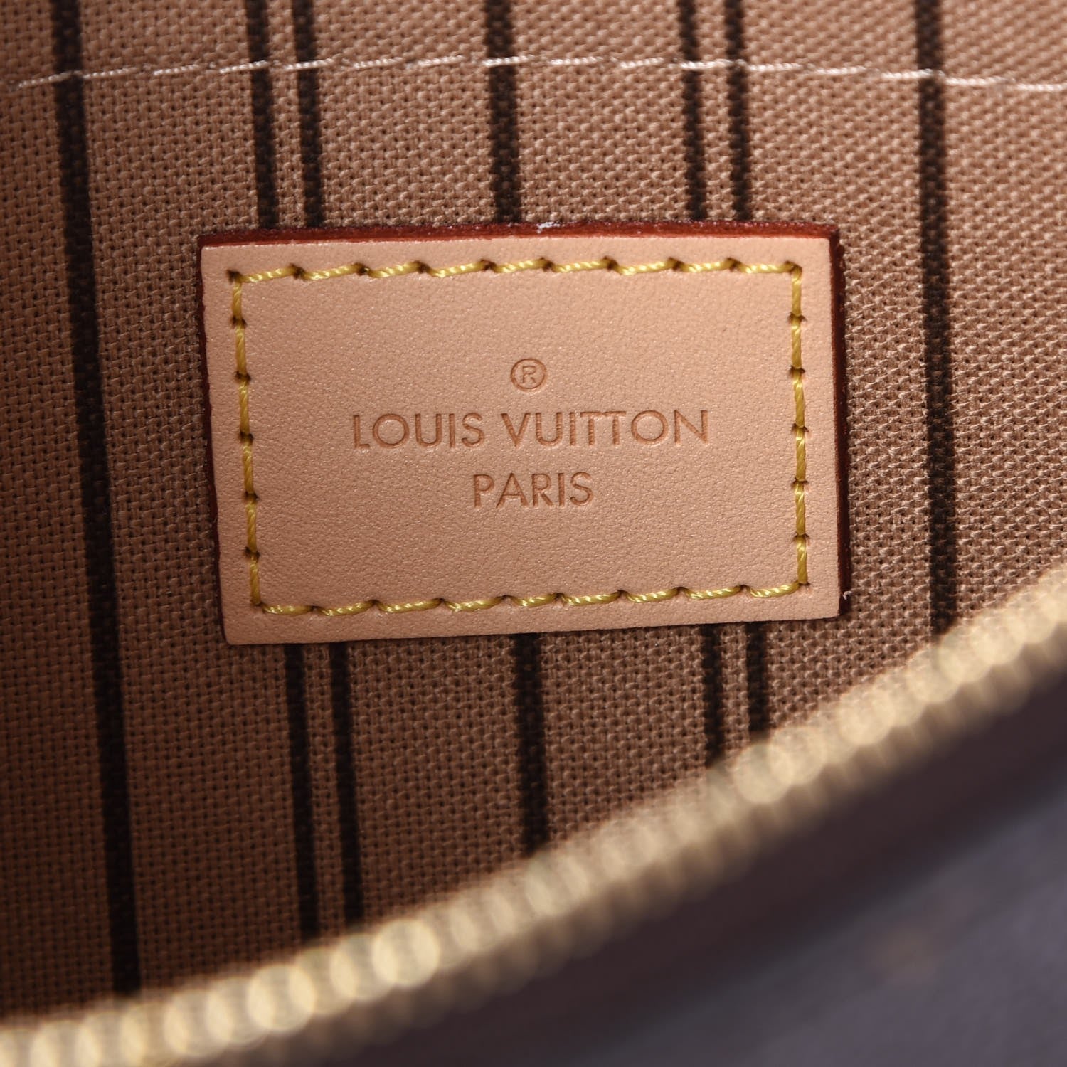 Louis Vuitton Monogram Neverfull MM GM Pochette 6 of 7