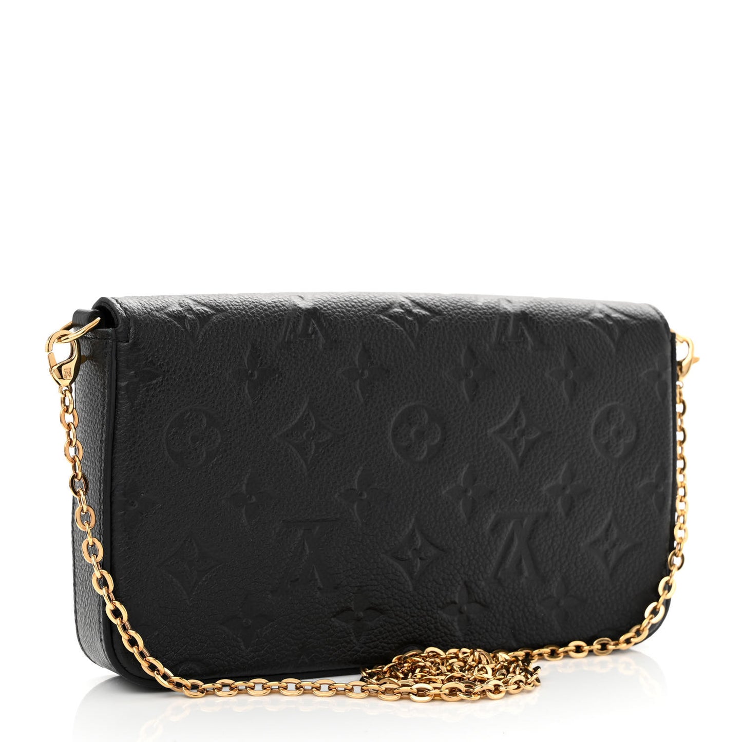 Empreinte Pochette Felicie Chain Wallet Black