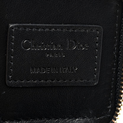 Christian Dior Patent Cannage Cube Wristlet Black 6 of 6