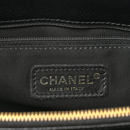 Chanel Caviar Quilted Grand Shopping Tote GST Black 5 of 9