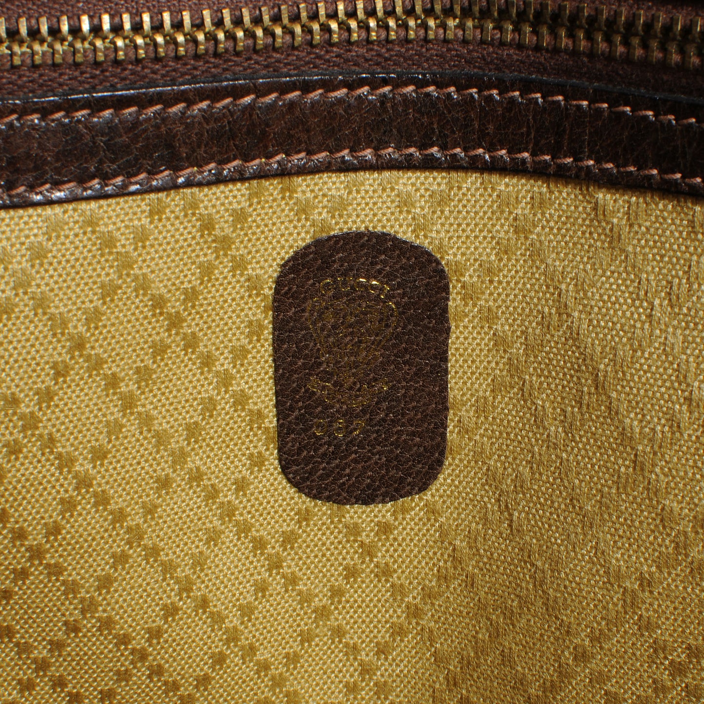 Monogram Shoulder Bag Brown